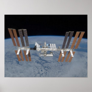 国際宇宙局ISS ポスター