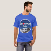 国際山の日プロモーション Tシャツ (正面フル)