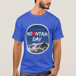 国際山の日プロモーション Tシャツ