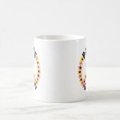 国際平和の日 花 コーヒーマグカップ (中央)