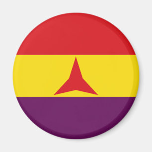 国際旅団の旗(スペイン内戦) マグネット