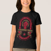 国際旅団大隊 トライブレンドＴシャツ (正面)