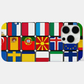 国際旗コレクション、世界の旗 Case-Mate iPhoneケース (裏面 (横))