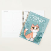国際猫の日 かわいい猫のイラストアート プランナー手帳 (ディスプレー)