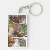 国際的なオランウータン日 キーホルダー (裏面)