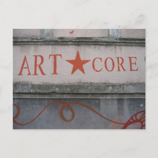 国際的なグラフィティポストカード ポストカード (正面)