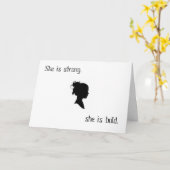 国際的な女性の日 カード (黄色い花)