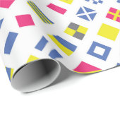 国際的な旗コードギフト用包装紙 ラッピングペーパー (ロールコーナー)