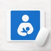 国際的な母乳で育てる記号 マウスパッド (マウス)