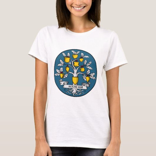 国際的な紋章学日 Tシャツ (正面)