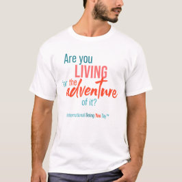 国際的な自分自身の日の引用 Tシャツ