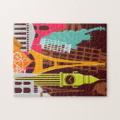 国際的な記念碑 ジグソーパズル (横)