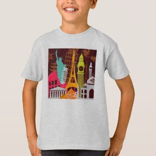 国際的な記念碑 Tシャツ