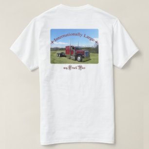 国際的に大きい(ロゴの前部#2) Tシャツ