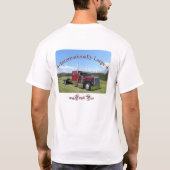 国際的に大きい(空白のな前部) Tシャツ (裏面)