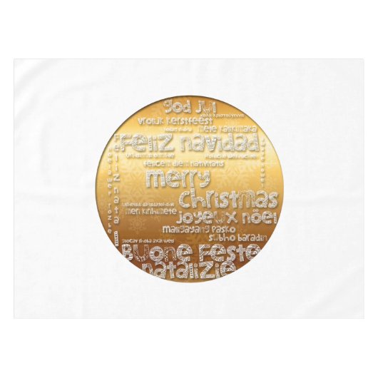 国際的クリスマスナビダードノエル・テーブルクロス テーブルクロス (正面(横))