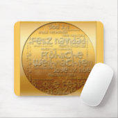 国際的クリスマスマウスパッド マウスパッド (マウス)