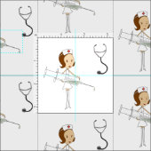 国際的ナース日 ファブリック (タイル)