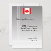 国際的プロフェッショナル総会 招待状 (正面)