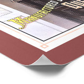 国際的ベーキング粉末ヴィンテージ広告ズ ポスター (角)