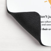 国際的作成日 | 祝創造性 マウスパッド (コーナー)