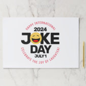 国際的冗談の日笑い顔 ペーパーパッド (インサイチュ)