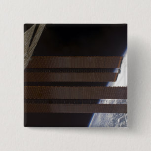 国際的宇宙ステーションのアレ太陽のアパネル 缶バッジ