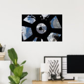 国際的宇宙ステーションキューポラ ポスター (ホームオフィス)