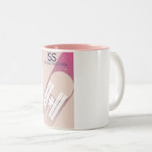 国際的宇宙ステーション宇宙アート。 ツートーンマグカップ (正面右)