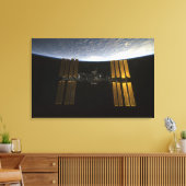 国際的宇宙ステーション10 キャンバスプリント (インサイチュ (リビング))