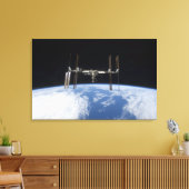 国際的宇宙ステーション11 キャンバスプリント (インサイチュ (リビング))