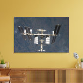 国際的宇宙ステーション13 キャンバスプリント (インサイチュ (リビング))