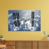 国際的宇宙ステーション14 キャンバスプリント (インサイチュ (リビング))