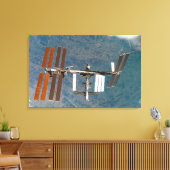 国際的宇宙ステーション15 キャンバスプリント (インサイチュ (リビング))