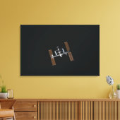 国際的宇宙ステーション16 キャンバスプリント (インサイチュ (リビング))