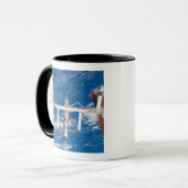 国際的宇宙ステーション17 マグカップ (正面左)