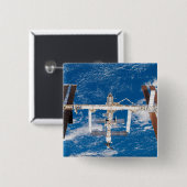 国際的宇宙ステーション17 缶バッジ (正面&裏面)