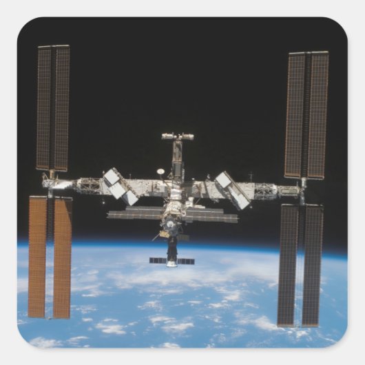 国際的宇宙ステーション19 スクエアシール (正面)