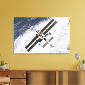 国際的宇宙ステーション20 キャンバスプリント (インサイチュ (リビング))