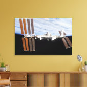 国際的宇宙ステーション21 キャンバスプリント (インサイチュ (リビング))