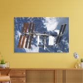 国際的宇宙ステーション22 キャンバスプリント (インサイチュ (リビング))