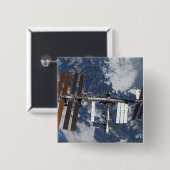 国際的宇宙ステーション22 缶バッジ (正面&裏面)