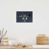 国際的宇宙ステーション24 ポスター (キッチン)