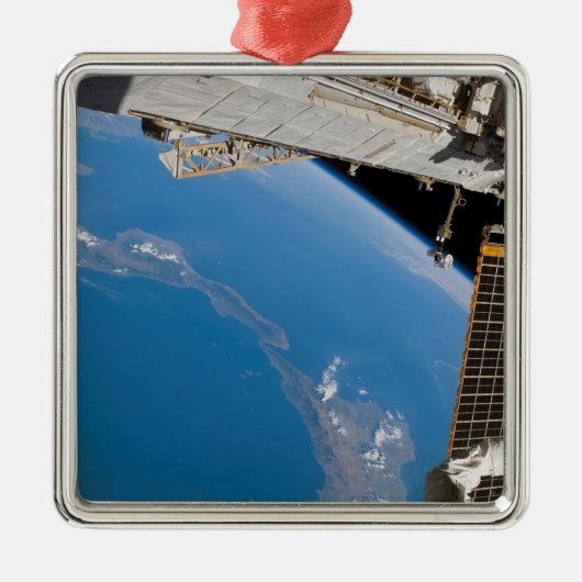 国際的宇宙ステーション27 メタルオーナメント (正面)
