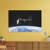 国際的宇宙ステーション9 キャンバスプリント (インサイチュ (リビング))