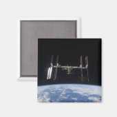 国際的宇宙ステーション9 マグネット (正面/裏面)