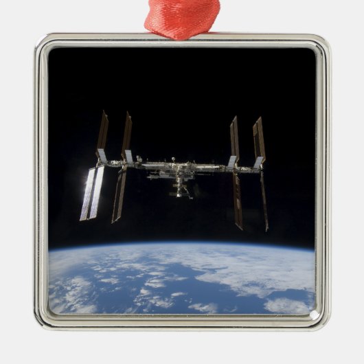 国際的宇宙ステーション9 メタルオーナメント (正面)