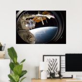 国際的宇宙ステーション(ISS) ポスター (ホームオフィス)