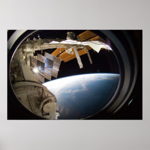 国際的宇宙ステーション(ISS) ポスター