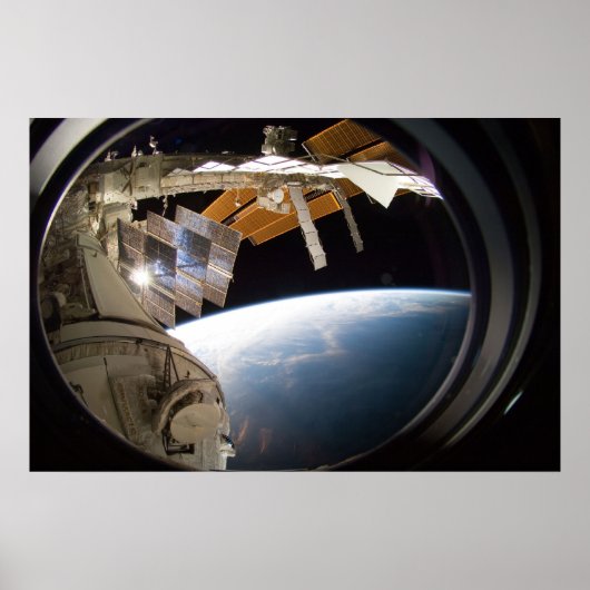 国際的宇宙ステーション(ISS) ポスター (正面)